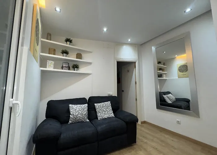 Apartamento con patio en Madrid centro