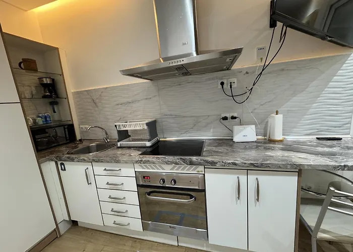 Apartamento con patio en Madrid centro